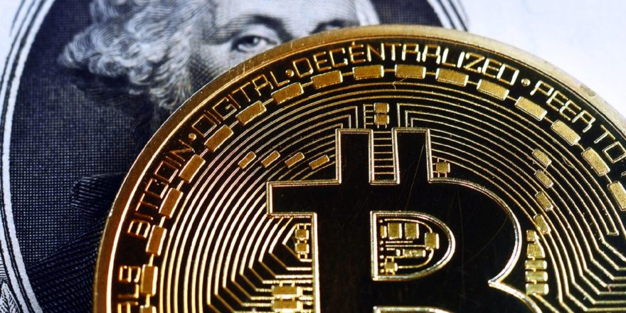 Bitcoin and dollar